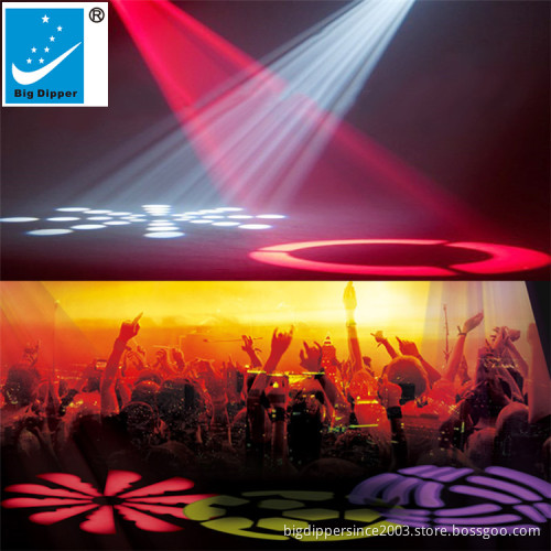 2021 Night club dj lighting 10w changeable color led spot gobo mini moving head stage led light for sale